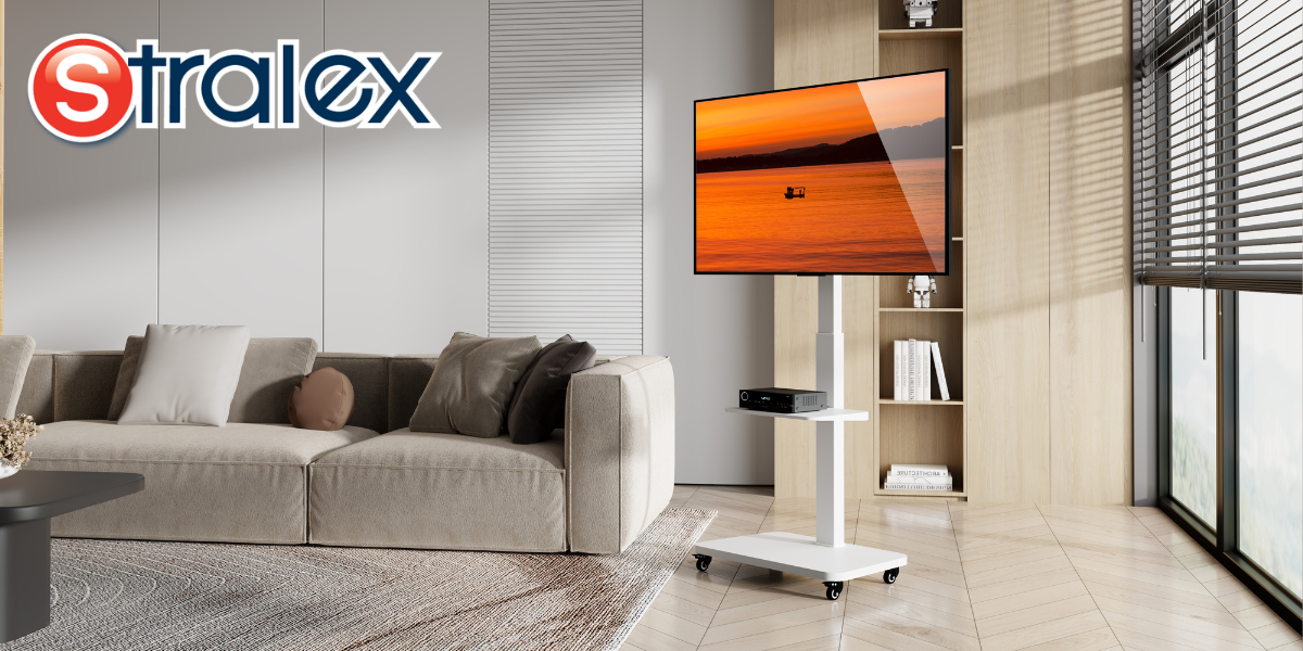 TV standaard op wielen 75 inch