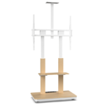 XTRARM TV standaard Elite XTRARM TV standaard Duolite elektrisch wit/beuken
