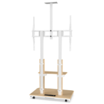XTRARM TV standaard Elite XTRARM TV standaard Duolite elektrisch wit/beuken