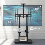 XTRARM TV standaard Elite XTRARM TV standaard Duolite elektrisch zwart