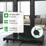 XTRARM TV standaard Elite XTRARM TV standaard Duolite elektrisch zwart