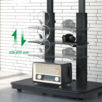 XTRARM TV standaard Elite XTRARM TV standaard Duolite elektrisch zwart