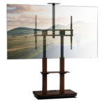 XTRARM TV standaard Elite XTRARM TV standaard Duolite elektrisch zwart/walnoot
