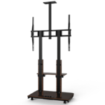 XTRARM TV standaard Elite XTRARM TV standaard Duolite elektrisch zwart/walnoot