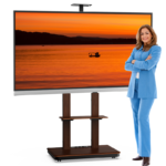 XTRARM TV standaard Elite XTRARM TV standaard Duolite manueel zwart/walnoot