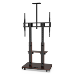XTRARM TV standaard Elite XTRARM TV standaard Duolite manueel zwart/walnoot