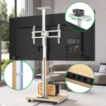XTRARM TV standaard Elite XTRARM TV standaard Elite elektrisch wit/beuken