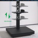 XTRARM Elektrische TV standaard XTRARM TV standaard Elite elektrisch zwart