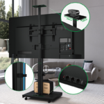 XTRARM Elektrische TV standaard XTRARM TV standaard Elite elektrisch zwart