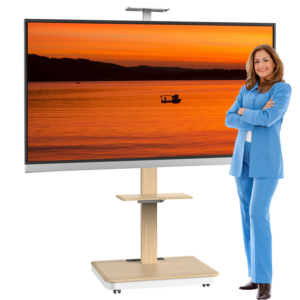 XTRARM TV standaard Elite XTRARM TV standaard Elite manueel wit/beuken