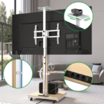 XTRARM TV standaard Elite XTRARM TV standaard Elite manueel wit/beuken