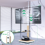 XTRARM TV standaard Elite XTRARM TV standaard Elite manueel wit/beuken