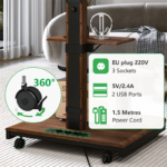 XTRARM TV standaard Elite XTRARM TV standaard Elite manueel zwart/walnoot