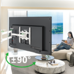 XTRARM Ferrom TV beugel XTRARM Ferrom 120 cm Rotate VESA 400 TV beugel wit