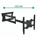 XTRARM Ferrom TV beugel draai- en kantelbaar 120 cm