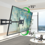 XTRARM Ferrom TV beugel draai- en kantelbaar 120 cm