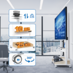 Stralex Premier Zwart | Elektrisch verstelbare TV Standaard (kopie)