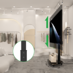 Stralex Exo 300 Zilver | TV Standaard met Stopcontact & USB (kopie)