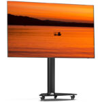 Stralex Exo 100 Zwart | TV Standaard met Stopcontact & USB