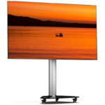 Stralex Exo 100 Zilver | TV Standaard met Stopcontact & USB