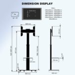 Stralex Exo 300 Zwart | TV Standaard met Stopcontact & USB (kopie)