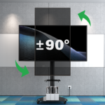 Stralex Exo 300 Zwart| TV Standaard met Stopcontact & USB (kopie)