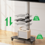 Stralex Exo 300 Zwart | TV Standaard met Stopcontact & USB (kopie)