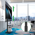 Stralex Exo 300 Zwart| TV Standaard met Stopcontact & USB (kopie)