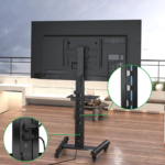 Stralex Exo 500 Zwart | TV Standaard met Stopcontact & USB